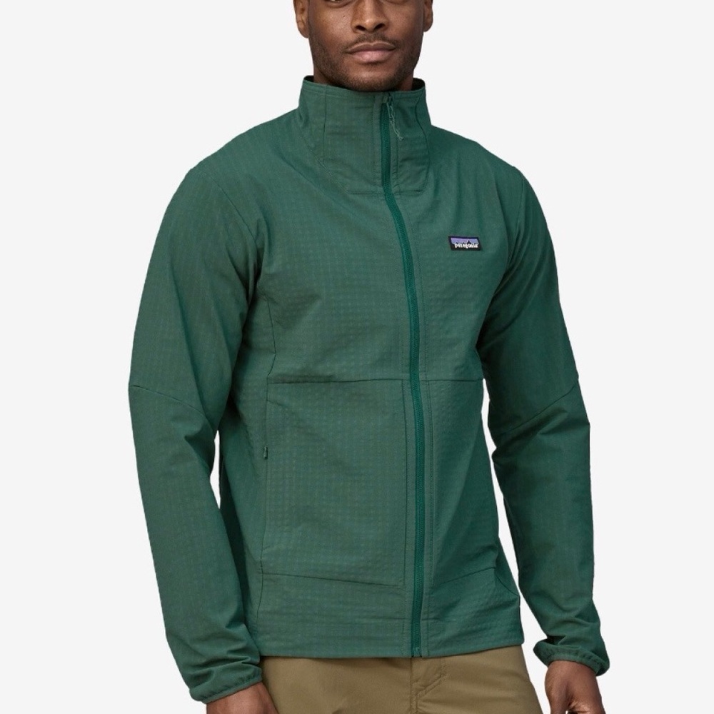 Patagonia Men's Forest Green Lightweight Shirt Jacket